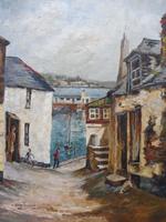 Oil on Canvas Cornish Sea View Listed Artist Dora Johns 1966 (9 of 10) Oil on Canvas Cornish Sea View Listed Artist Dora Johns 1966 (9 of 10)