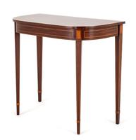 Mahogany Sheraton Revival Console Table
