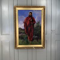Antique Oil Painting Portrait of Jesus signed Charles Williams (3 of 10) Antique Oil Painting Portrait of Jesus signed Charles Williams (3 of 10)