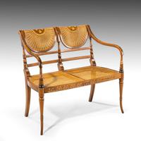 Elegant Early 20th Century Satin Mahogany Salon Suite (2 of 8) Elegant Early 20th Century Satin Mahogany Salon Suite (2 of 8)