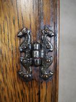 Carved Oak Linen Fold Wardrobe (2 of 10) Carved Oak Linen Fold Wardrobe (2 of 10)