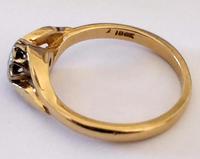 Mid 20th Century 18ct Gold Diamond Engagement Solitaire Ring Size O (5 of 11) Mid 20th Century 18ct Gold Diamond Engagement Solitaire Ring Size O (5 of 11)