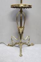 Art Nouveau Polished Brass Floor Lamp (7 of 8) Art Nouveau Polished Brass Floor Lamp (7 of 8)