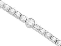 2.95ct Diamond & Platinum Bracelet c.1930 (4 of 12) 2.95ct Diamond & Platinum Bracelet c.1930 (4 of 12)