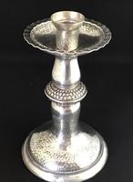 Arts and Crafts Planished Silver Plated Candlestick (3 of 5) Arts and Crafts Planished Silver Plated Candlestick (3 of 5)