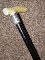 Hallmarked 1912 Silver Walking Stick / Dress Cane With Vacant Cartouche (7 of 12) Hallmarked 1912 Silver Walking Stick / Dress Cane With Vacant Cartouche (7 of 12)