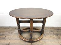 Unusual Antique Oak Oval Top Table (4 of 12) Unusual Antique Oak Oval Top Table (4 of 12)