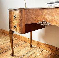 Burr Walnut Dressing Table / Desk / Vanity Table / Sideboard (5 of 5) Burr Walnut Dressing Table / Desk / Vanity Table / Sideboard (5 of 5)