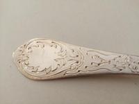 Fine Quality Pair of Georgian Silver Trifid Spoons (4 of 6) Fine Quality Pair of Georgian Silver Trifid Spoons (4 of 6)