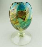 Unusual Retro Maltese Mdina Art Glass Vase Michael Harris Design c.1979 (2 of 4) Unusual Retro Maltese Mdina Art Glass Vase Michael Harris Design c.1979 (2 of 4)