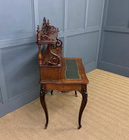 19th Century Plum Pudding Mahogany Bonheur Du Jour (11 of 19) 19th Century Plum Pudding Mahogany Bonheur Du Jour (11 of 19)