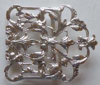 Victorian London 1894 Hallmarked Solid Silver Nurses Belt Buckle (7 of 9) Victorian London 1894 Hallmarked Solid Silver Nurses Belt Buckle (7 of 9)