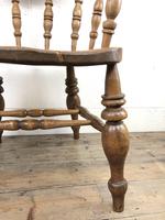 19th Century Beech and Elm Smoker’s Bow Chair (5 of 12) 19th Century Beech and Elm Smoker’s Bow Chair (5 of 12)