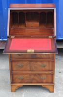 1960's Small Mahogany Ladies Bureaux with Red Leather (2 of 4) 1960's Small Mahogany Ladies Bureaux with Red Leather (2 of 4)
