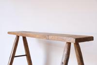 Primitive Built Pine Bench with Spindle Legs (4 of 12) Primitive Built Pine Bench with Spindle Legs (4 of 12)