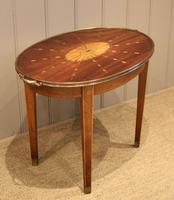 Low Inlaid Oval Table (6 of 9) Low Inlaid Oval Table (6 of 9)