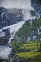 Large Waterfall Oil Painting (2 of 20) Large Waterfall Oil Painting (2 of 20)