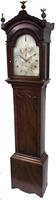 19th Century English Longcase Clock in Mahogany Case Silver Dial 5 Pillar 8-Day Signed Polhill & Newman-Lewes (4 of 5) 19th Century English Longcase Clock in Mahogany Case Silver Dial 5 Pillar 8-Day Signed Polhill & Newman-Lewes (4 of 5)