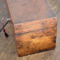 Fine London Made Burr Walnut Tea Caddy (3 of 6) Fine London Made Burr Walnut Tea Caddy (3 of 6)