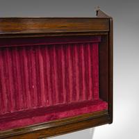 Antique Display Cabinet, English, Oak, Humidor, Collectibles Case, Edwardian (8 of 9) Antique Display Cabinet, English, Oak, Humidor, Collectibles Case, Edwardian (8 of 9)