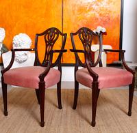 6 Dining Chairs Hepplewhite Mahogany Leather 19th Century (2 of 15) 6 Dining Chairs Hepplewhite Mahogany Leather 19th Century (2 of 15)