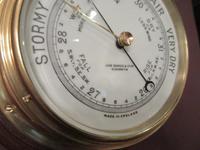 Antique London Bulkhead Marine Barometer (6 of 7) Antique London Bulkhead Marine Barometer (6 of 7)