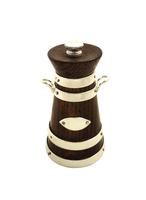 Antique Victorian Silver Plated & Oak Pepper Mill / Pot c.1890 (9 of 9) Antique Victorian Silver Plated & Oak Pepper Mill / Pot c.1890 (9 of 9)