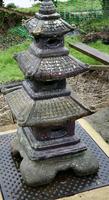 Weather Worn Tall Cast Pagoda Garden Ornament (4 of 8) Weather Worn Tall Cast Pagoda Garden Ornament (4 of 8)