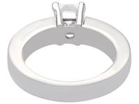 1.02ct Diamond & 14ct White Gold Solitaire Ring - Vintage c.1980 (5 of 9) 1.02ct Diamond & 14ct White Gold Solitaire Ring - Vintage c.1980 (5 of 9)