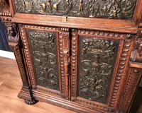 Victorian Carved Oak Secretaire Bookcase (19 of 25) Victorian Carved Oak Secretaire Bookcase (19 of 25)