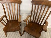 Pair of Edwardian Farmhouse Fireside Chairs (3 of 4) Pair of Edwardian Farmhouse Fireside Chairs (3 of 4)