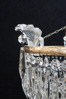 Italian Art Deco Four Tier Crystal Glass Chandelier (5 of 7) Italian Art Deco Four Tier Crystal Glass Chandelier (5 of 7)