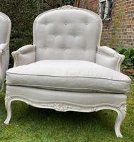 Pair of Very Large Bergere Armchairs (6 of 8) Pair of Very Large Bergere Armchairs (6 of 8)