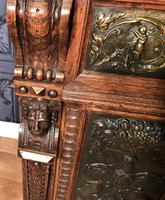 Victorian Carved Oak Secretaire Bookcase (4 of 25) Victorian Carved Oak Secretaire Bookcase (4 of 25)