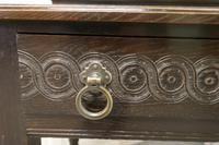 Carved Gothic Oak Side Table (8 of 8) Carved Gothic Oak Side Table (8 of 8)