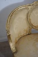 Pair of 19th Century French Gilt Louis XVI Style Armchairs (10 of 19) Pair of 19th Century French Gilt Louis XVI Style Armchairs (10 of 19)