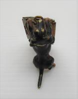 Austrian Cold Painted Bronze, Dachshund with Newspaper, early C20th (3 of 7) Austrian Cold Painted Bronze, Dachshund with Newspaper, early C20th (3 of 7)