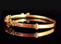 Antique Diamond Bangle 15ct Gold, Edwardian (6 of 12) Antique Diamond Bangle 15ct Gold, Edwardian (6 of 12)