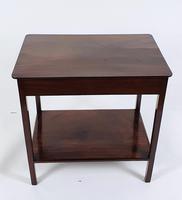 18th Century Mahogany 2 Tier Table with Single Drawer (5 of 8) 18th Century Mahogany 2 Tier Table with Single Drawer (5 of 8)