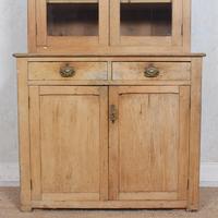Arts & Crafts Pine Glazed Bookcase School Display Cabinet Dresser (3 of 12) Arts & Crafts Pine Glazed Bookcase School Display Cabinet Dresser (3 of 12)