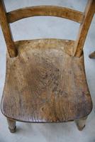 4 Rustic Elm Country Kitchen Chairs (12 of 14) 4 Rustic Elm Country Kitchen Chairs (12 of 14)