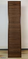 Antique French Tall Filing Cabinet Tambour Roller Shutter (8 of 10) Antique French Tall Filing Cabinet Tambour Roller Shutter (8 of 10)