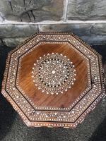Antique Anglo Indian Hoshiarpur Folding Coffee Table (3 of 5) Antique Anglo Indian Hoshiarpur Folding Coffee Table (3 of 5)