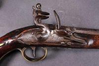 Pair of mid 18th Century Continental Flintlock Holster Pistols (2 of 7) Pair of mid 18th Century Continental Flintlock Holster Pistols (2 of 7)