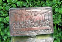 Rare French F Morel Solid Silver Last Supper Scense Lud Snuff Box (15 of 18) Rare French F Morel Solid Silver Last Supper Scense Lud Snuff Box (15 of 18)