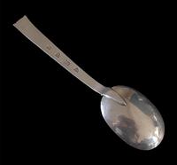 Arts & Crafts Sterling Silver Trefid Spoon - George Edward Hunt - Chester 1948 (5 of 7) Arts & Crafts Sterling Silver Trefid Spoon - George Edward Hunt - Chester 1948 (5 of 7)