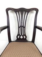 Pair of 19th Century Chippendale Style Armchairs (6 of 11) Pair of 19th Century Chippendale Style Armchairs (6 of 11)