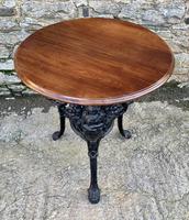 Antique Britannia Cast Iron Pub Table (4 of 9) Antique Britannia Cast Iron Pub Table (4 of 9)