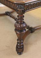 Antique Carved Oak Dining Centre Table (9 of 12) Antique Carved Oak Dining Centre Table (9 of 12)