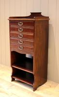Walnut Finish Music Cabinet (5 of 10) Walnut Finish Music Cabinet (5 of 10)